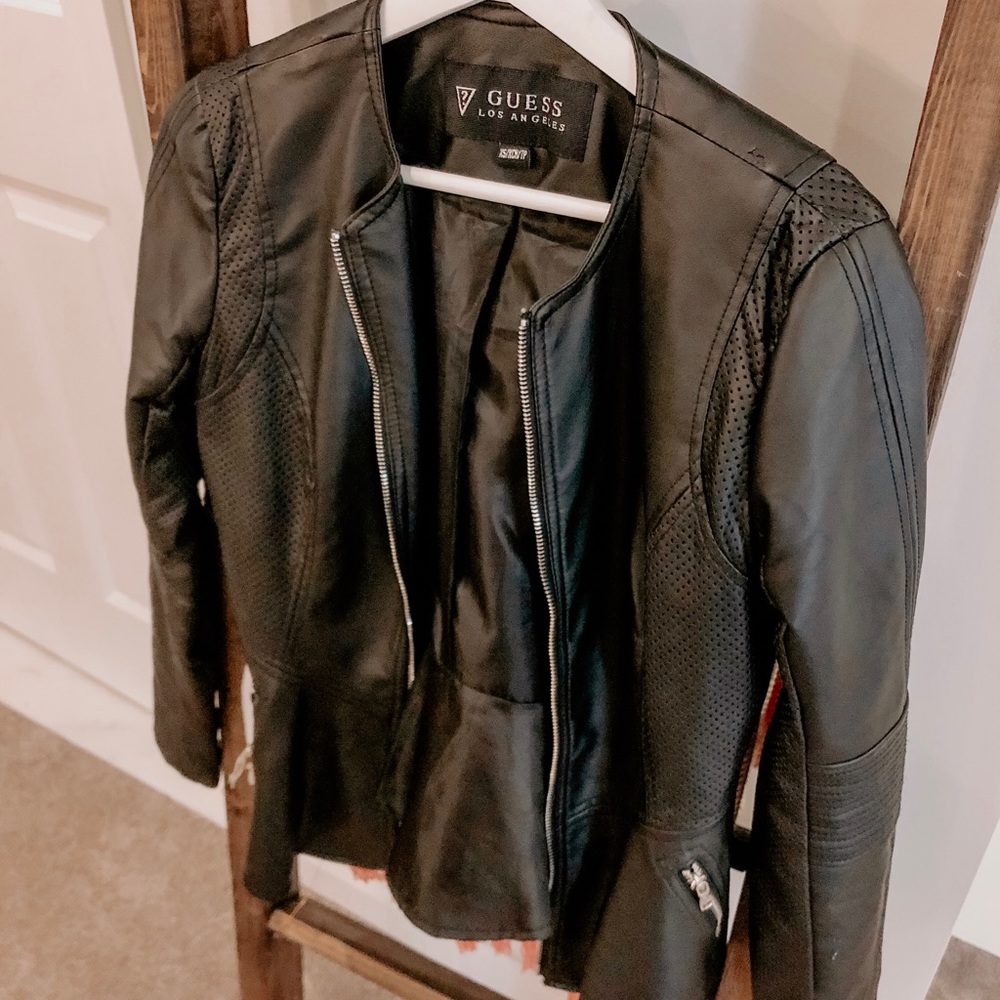 Wilson’s guess real leather bulk jacket